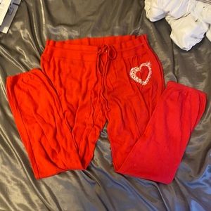 Hard candy pink sweatpants